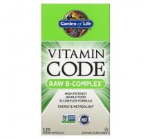 Garden of Life, Vitamin Code, RAW B-Complex, 120 Vegan Capsules