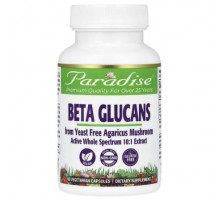 Paradise Herbs, Beta Glucans, 60 Vegetarian Capsules (250 mg per Capsule)