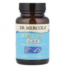 Dr. Mercola, Krill Oil for Kids, 60 Capsules