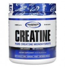 Gaspari Nutrition, Creatine, Unflavored, 300 g