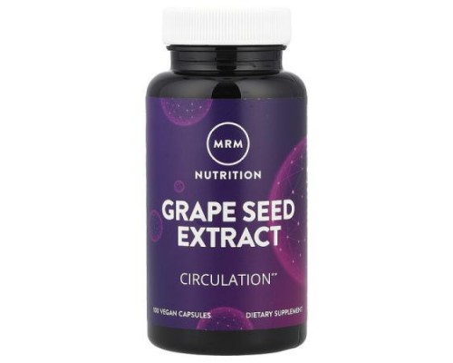MRM Nutrition, Grape Seed Extract, 100 Vegan Capsules (120 mg per Capsule)