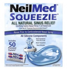 Squip, NeilMed Squeezie, All Natural Sinus Relief, 1 Kit