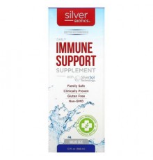 American Biotech Labs, Silver Biotics, Daily Immune Support Supplement with SilverSol Technology, 10 PPM, 32 fl oz (946 ml)