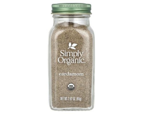 Simply Organic, Cardamom, 2.82 oz (80 g) Simply Organic, Cardamom, 2.82 oz (80 g)