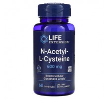Life Extension, N-Acetyl-L-Cysteine, 600 mg, 60 Capsules