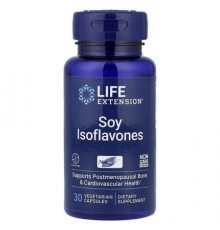 Life Extension, Soy Isoflavones, 30 Vegetarian Capsules (135 mg per Capsule)