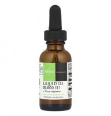 DaVinci Laboratories, Liquid D3, 10,000 IU, 1 fl oz (30 ml)