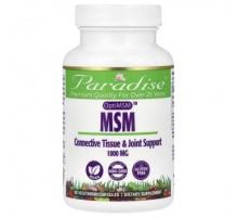 Paradise Herbs, MSM, 1,000 mg, 90 Vegetarian Capsules