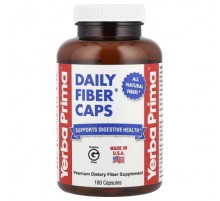 Yerba Prima, Daily Fiber Caps®, 180 Capsules