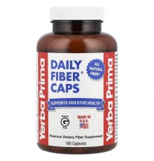 Yerba Prima, Daily Fiber Caps®, 180 Capsules