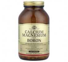 Solgar, Calcium Magnesium Plus Boron, 250 Tablets