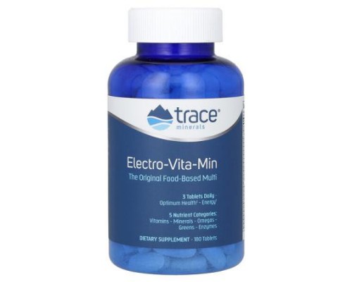 Trace, Electro-Vita-Min, 180 Tablets