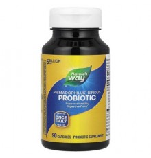 Nature's Way, Primadophilus® Bifidus Probiotic, 5 Billion CFU, 90 Capsules