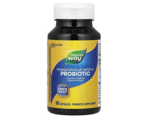 Nature's Way, Primadophilus® Bifidus Probiotic, 5 Billion CFU, 90 Capsules Nature's Way, Primadophilus® Bifidus Probiotic, 5 Billion CFU, 90 Capsules