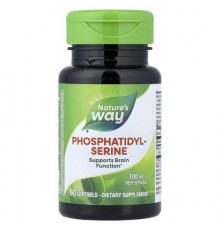 Nature's Way, Phosphatidylserine, 100 mg, 60 Softgels