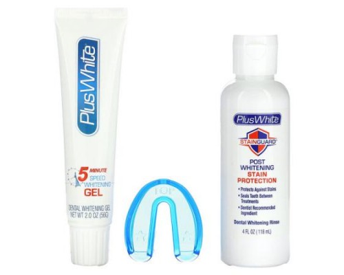 Plus White, 5 Minute Speed Whitening System, 1 Kit