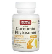 Jarrow Formulas, Vegan Curcumin Phytosome, 500 mg, 60 Veggie Capsules