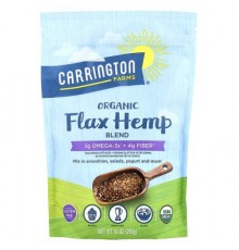 Carrington Farms, Organic Flax Hemp Blend, 10 oz (283 g)