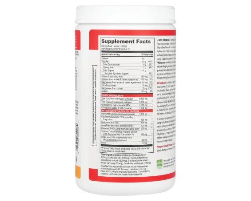 Vibrant Health, Joint Vibrance, Version 5.0, Orange Pineapple, 13.7 oz (388.5 g) Vibrant Health, Joint Vibrance, Version 5.0, Orange Pineapple, 13.7 oz (388.5 g)