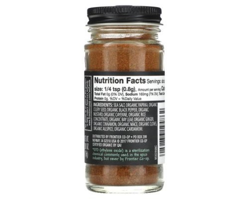 Frontier Co-op, Organic Seafood Seasoning, Original, 2.8 oz (79 g) Frontier Co-op, Organic Seafood Seasoning, Original, 2.8 oz (79 g)