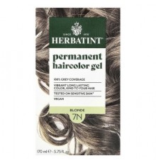 Herbatint, Permanent Haircolor Gel, 7N Blonde, 5.75 fl oz (170 ml)