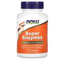 NOW Foods, Super Enzymes, 90 Capsules