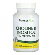 NaturesPlus, Choline & Inositol, 60 Tablets