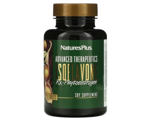 NaturesPlus, Advanced Therapeutics, Isoflavone Rx-Phytoestrogen, 30 Tablets NaturesPlus, Advanced Therapeutics, Isoflavone Rx-Phytoestrogen, 30 Tablets