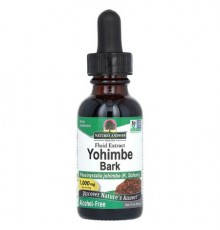 Nature's Answer, Yohimbe Bark, Alcohol-Free, 1,000 mg, 1 fl oz (30 ml)