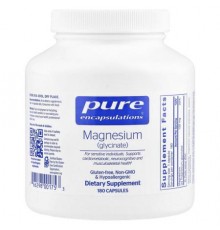 Pure Encapsulations, Magnesium (Glycinate), 120 mg, 180 Capsules