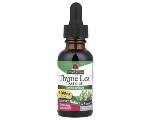 Nature's Answer, Thyme Leaf Extract, 1,000 mg, 1 fl oz (30 ml)