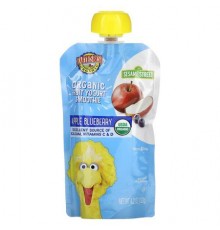 Earth's Best, Organic Fruit Yogurt Smoothie, 2 Years and Up, Apple Blueberry, 4.2 oz (120 g)