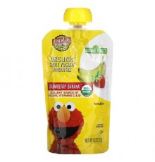 Earth's Best, Organic Fruit Yogurt Smoothie, 2 Years and Up, Strawberry Banana, 4.2 oz (120 g)