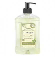 A La Maison de Provence, Liquid Soap For Hand & Body, Rosemary Mint, 16.9 fl oz (500 ml)