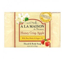A La Maison de Provence, Hand & Body Bar Soap, Honey Crisp Apple, 8.8 oz (250 g)