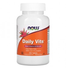 NOW Foods, Daily Vits, Multi Vitamin & Mineral, 250 Tablets