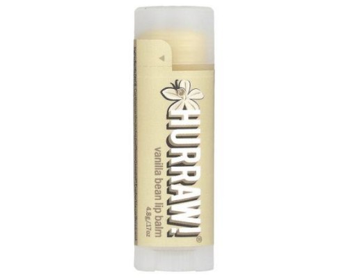 Hurraw! Balm, Lip Balm, Vanilla Bean , 0.17 oz (4.8 g) Hurraw! Balm, Lip Balm, Vanilla Bean , 0.17 oz (4.8 g)