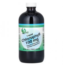 World Organic, Liquid Chlorophyll, 100 mg, 16 fl oz (474 ml)