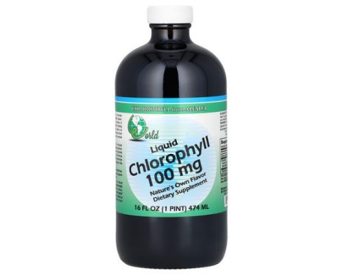 World Organic, Liquid Chlorophyll, 100 mg, 16 fl oz (474 ml) World Organic, Liquid Chlorophyll, 100 mg, 16 fl oz (474 ml)