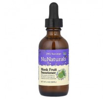NuNaturals, Monk Fruit Sweetener, 2 oz (59 ml)