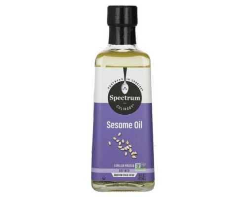 Spectrum Culinary, Sesame Oil, Refined , 16 fl oz (473 ml) Spectrum Culinary, Sesame Oil, Refined , 16 fl oz (473 ml)