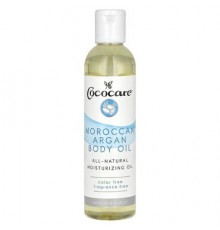 Cococare, Moroccan Argan Body Oil, Fragrance Free, 8.5 fl oz (250 ml)