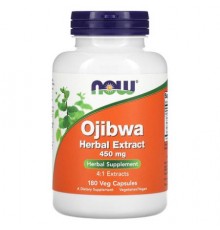 NOW Foods, Ojibwa Herbal Extract, 450 mg, 180 Veg Capsules