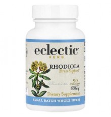 Eclectic Herb, Rhodiola, Stress Support, 500 mg, 90 Veg Caps
