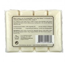 A La Maison de Provence, Hand & Body Bar Soap, Oat Milk, 4 Bars, 3.5 oz (100 g) Each