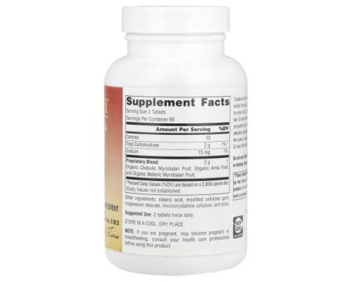 Planetary Herbals, Ayurvedics, Triphala, 120 Tablets (1,000 mg Per Tablet)