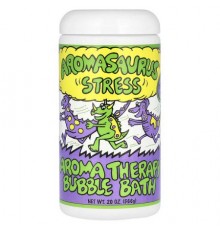 Abra Therapeutics, Aromasaurus Stress, Aroma Therapy Bubble Bath For Children, 20 oz (566 g)