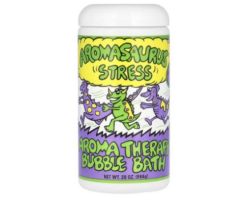 Abra Therapeutics, Aromasaurus Stress, Aroma Therapy Bubble Bath For Children, 20 oz (566 g) Abra Therapeutics, Aromasaurus Stress, Aroma Therapy Bubble Bath For Children, 20 oz (566 g)