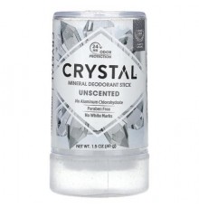 CRYSTAL, Mineral Deodorant Stick, Unscented, 1.5 oz (40 g)