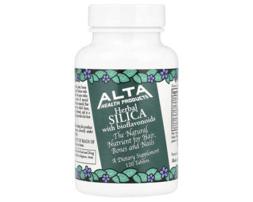 Alta Health, Herbal Silica with Bioflavonoids, 120 Tablets